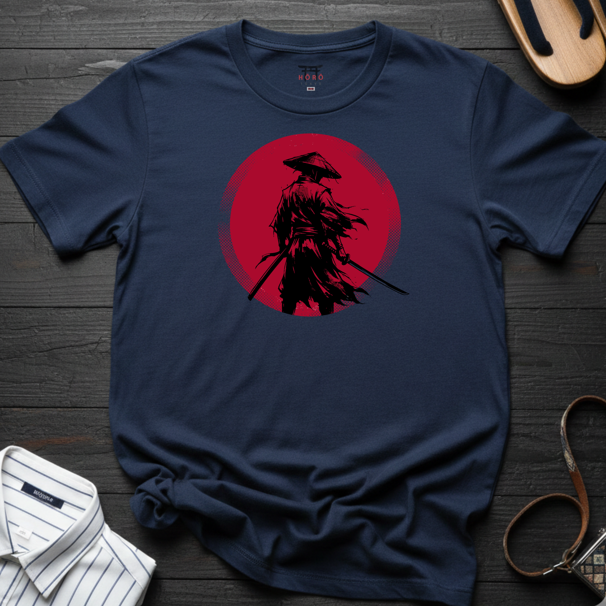 Red Sun Samurai T-Shirt – Horo Tokyo