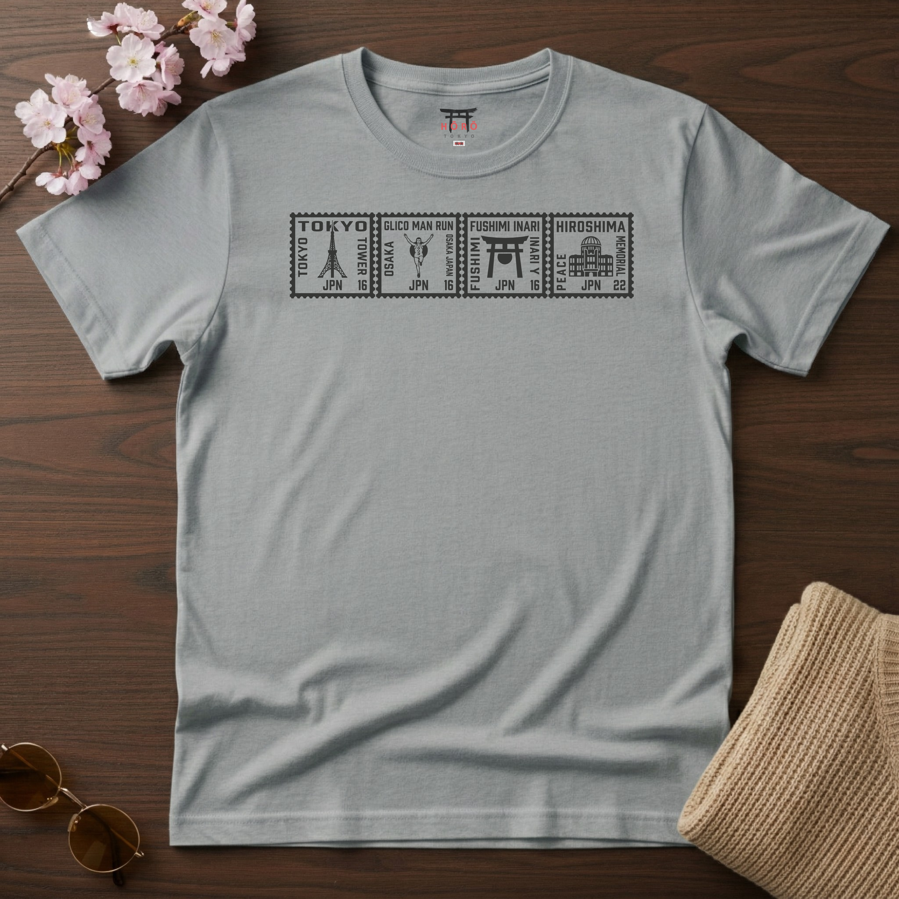 City Icons - Stamps T-Shirt