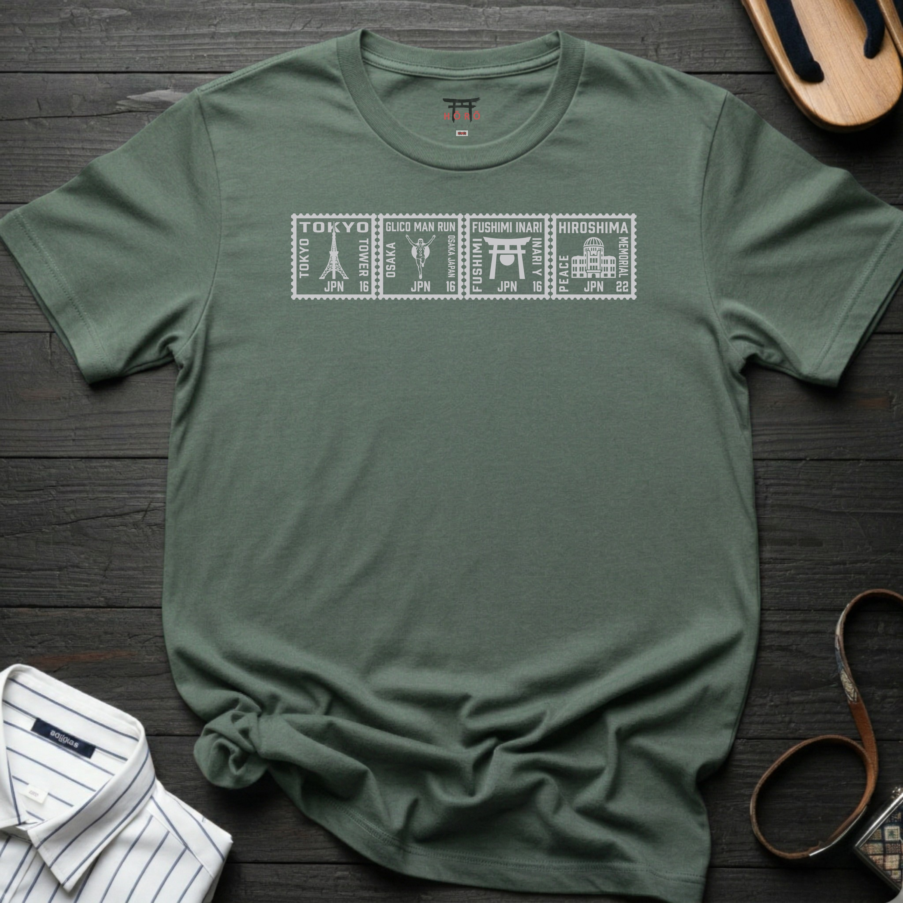 City Icons - Stamps T-Shirt