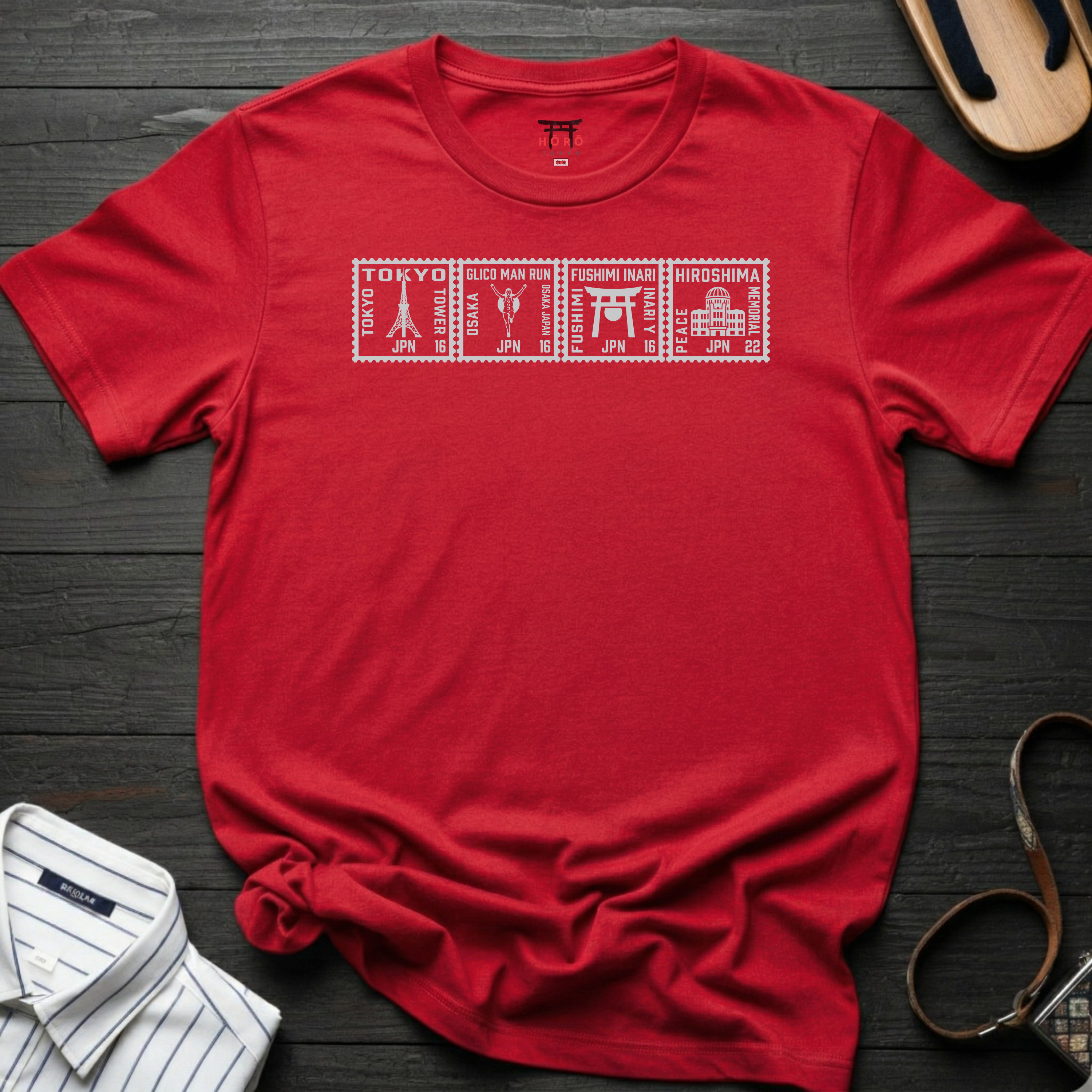 City Icons - Stamps T-Shirt