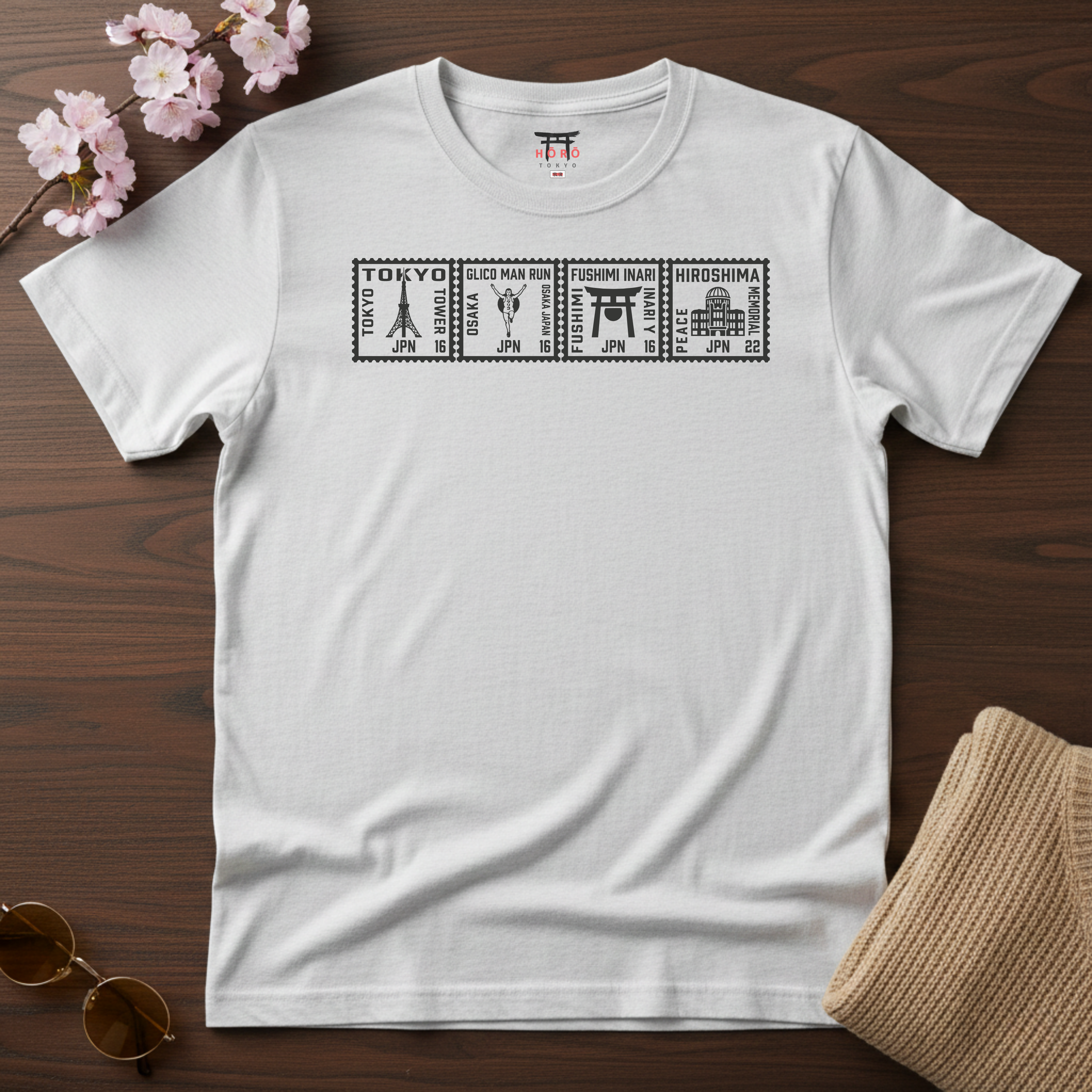 City Icons - Stamps T-Shirt