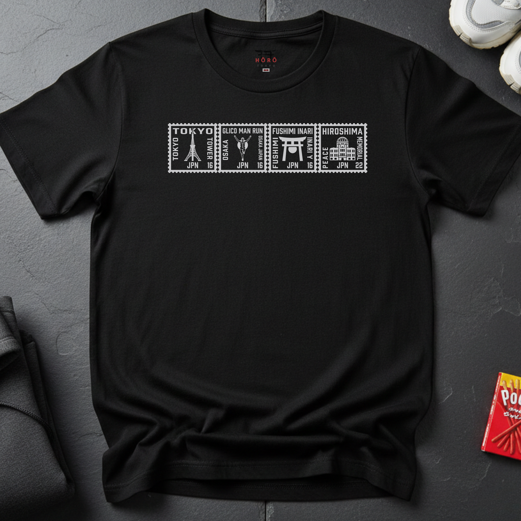 City Icons - Stamps T-Shirt