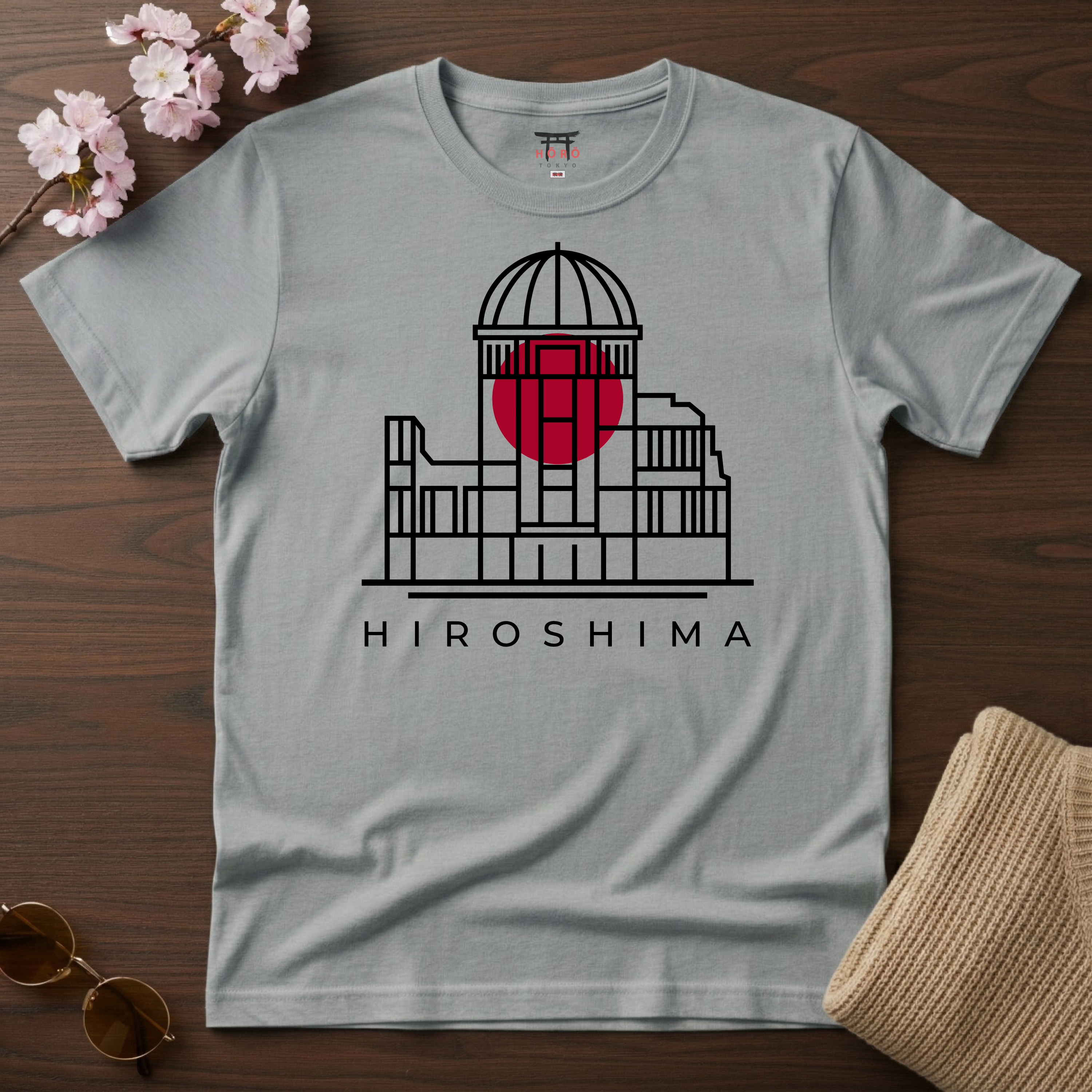 City Icons Hiroshima T-Shirt