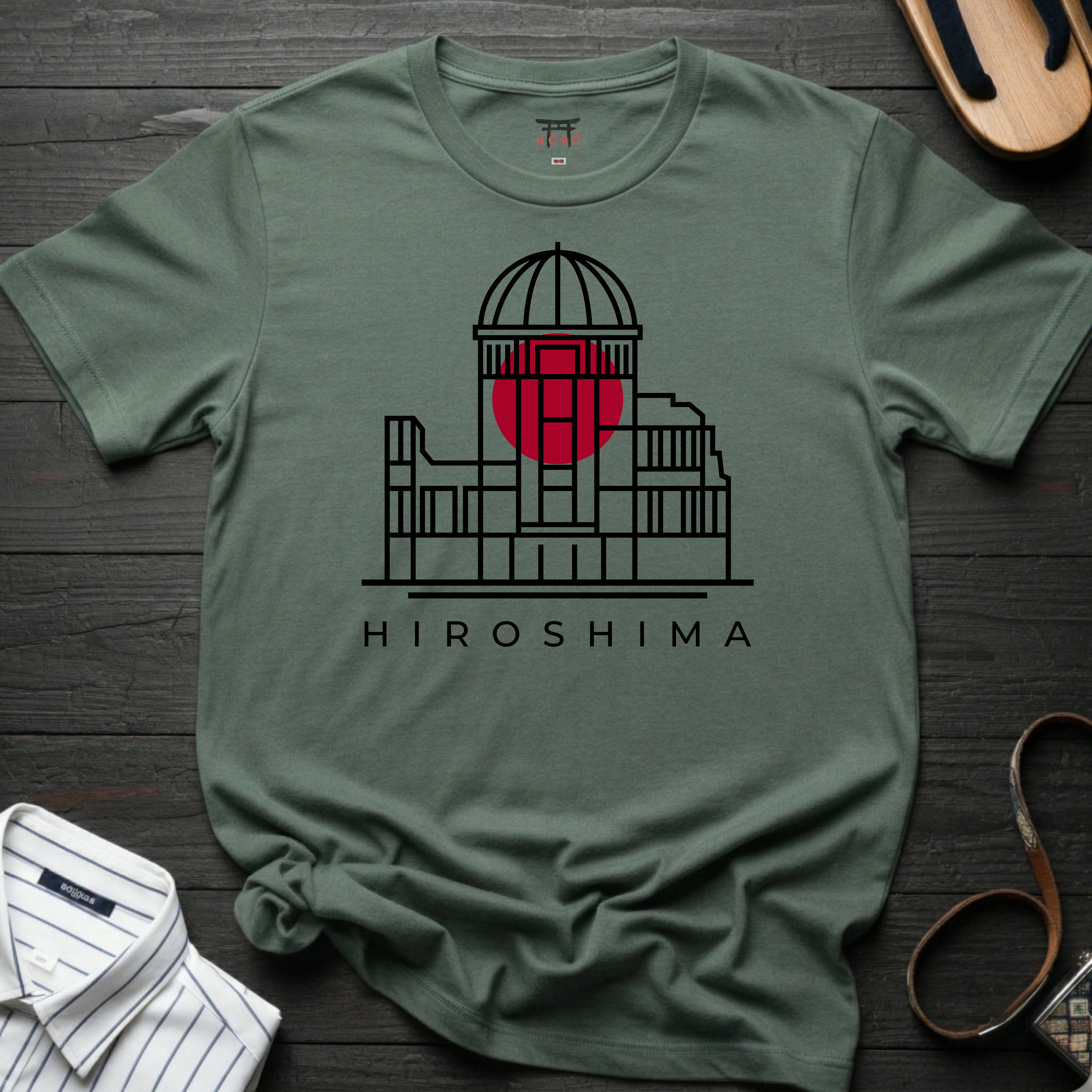 City Icons Hiroshima T-Shirt