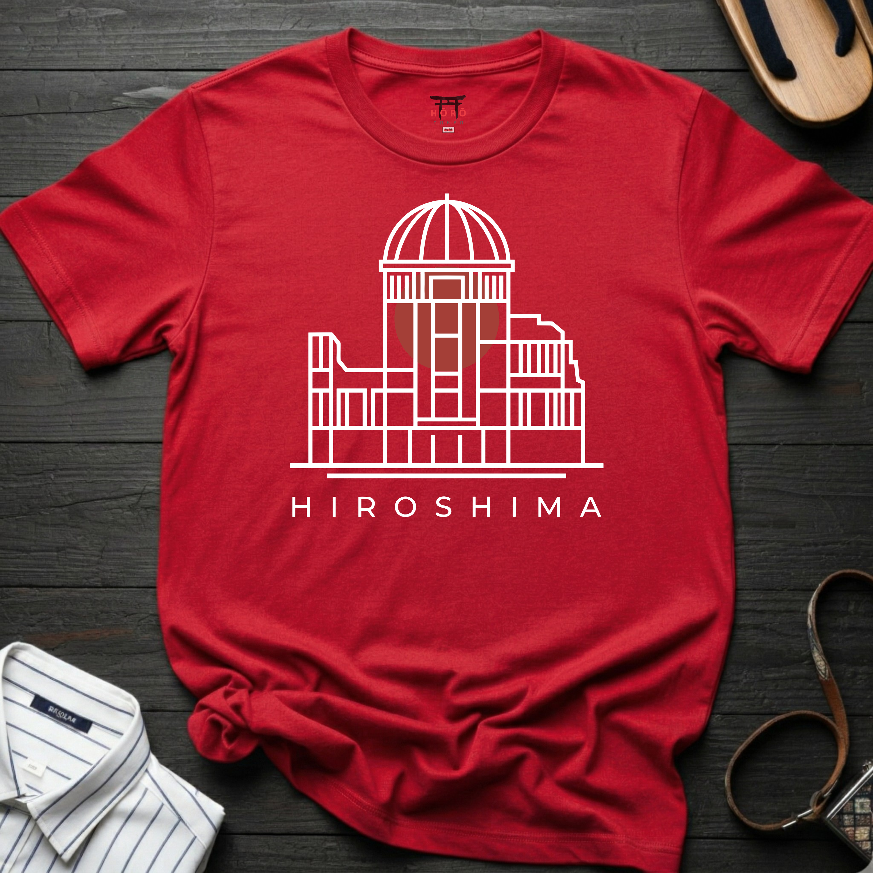 City Icons Hiroshima T-Shirt