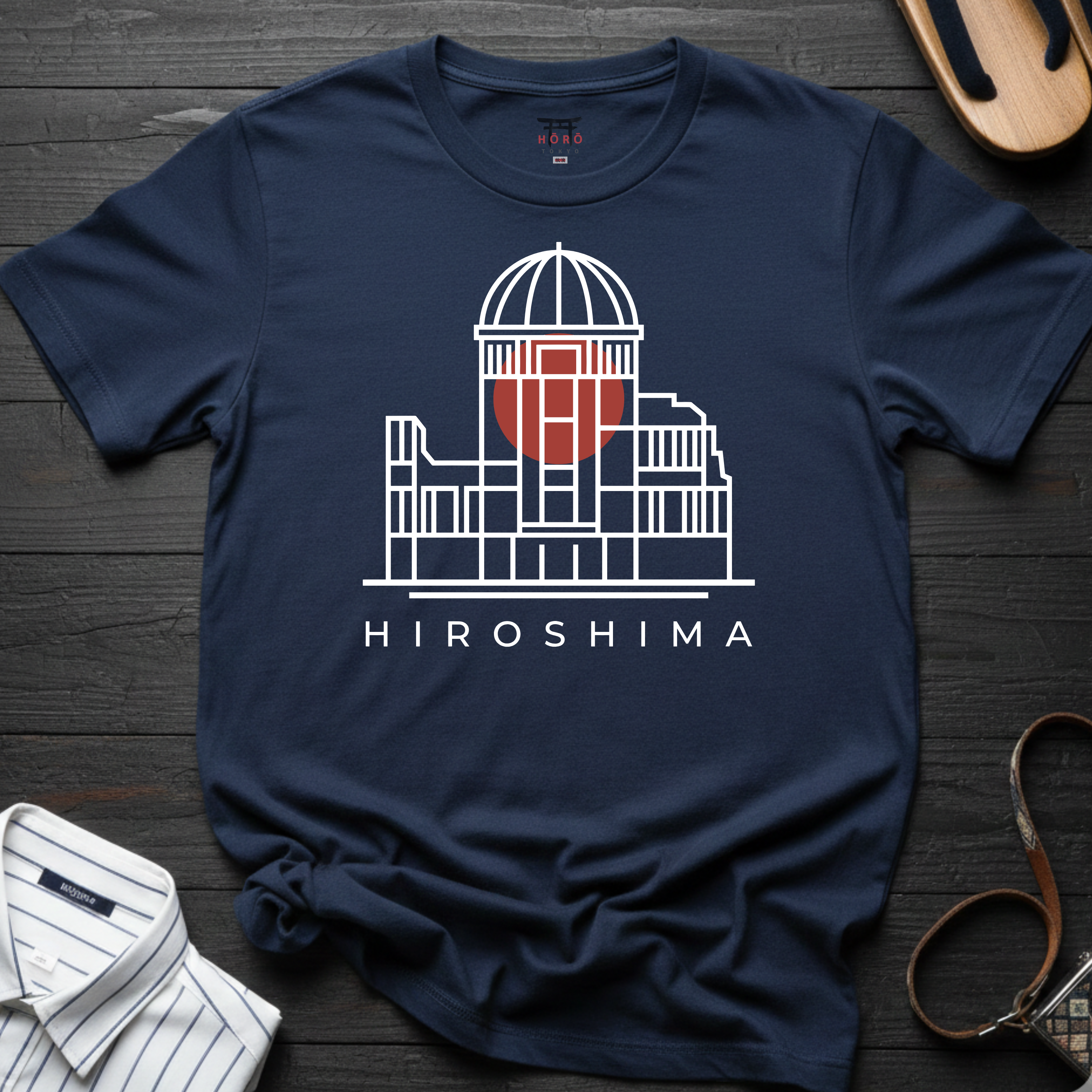 City Icons Hiroshima T-Shirt