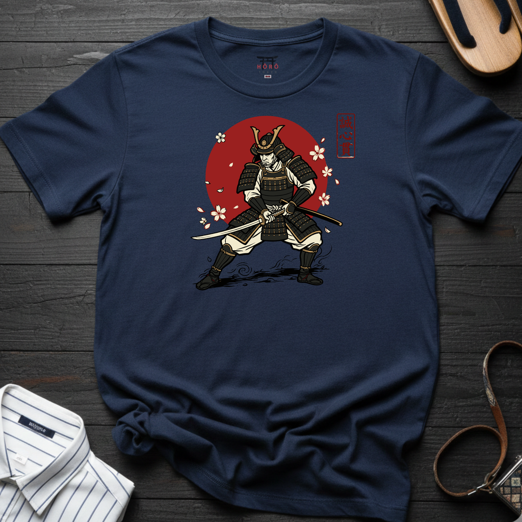 Black Sakura Samurai T-Shirt