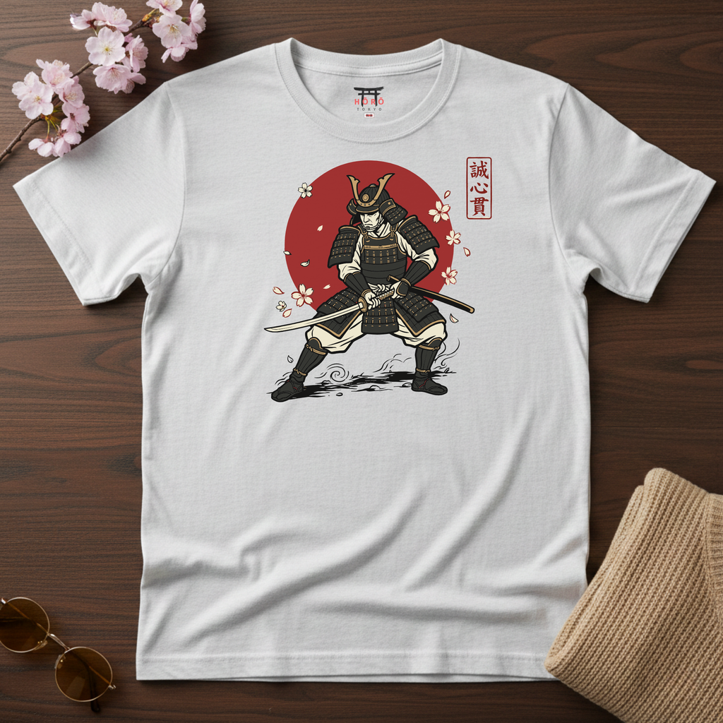 Black Sakura Samurai T-Shirt