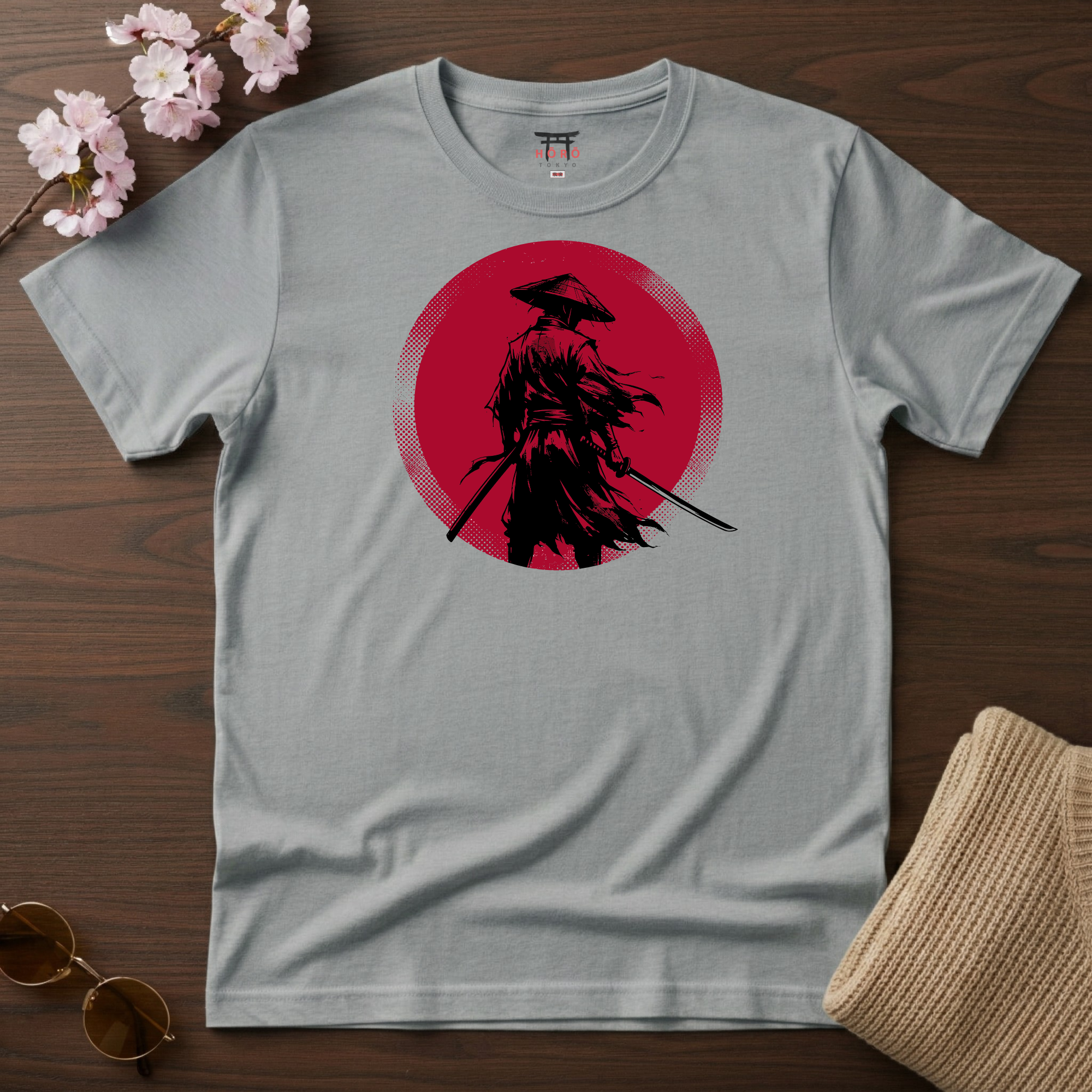 Red Sun Samurai T-Shirt