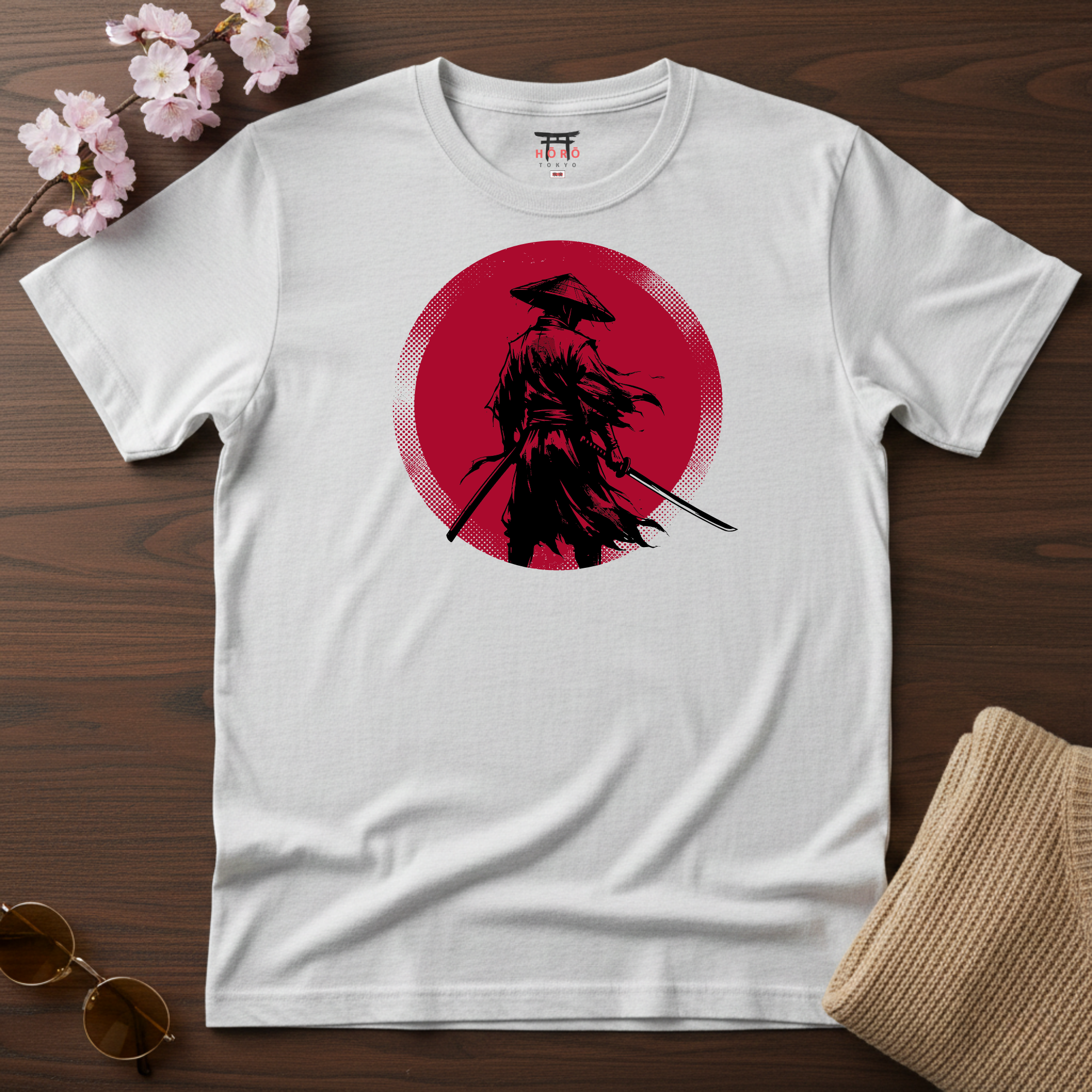 Red Sun Samurai T-Shirt