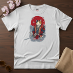 Wave Cat Samurai T-Shirt