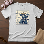 Wind Cat Samurai T-Shirt