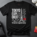 Tokyo Explorer Grid T-Shirt