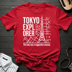 Tokyo Explorer Grid T-Shirt