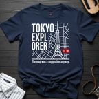 Tokyo Explorer Grid T-Shirt