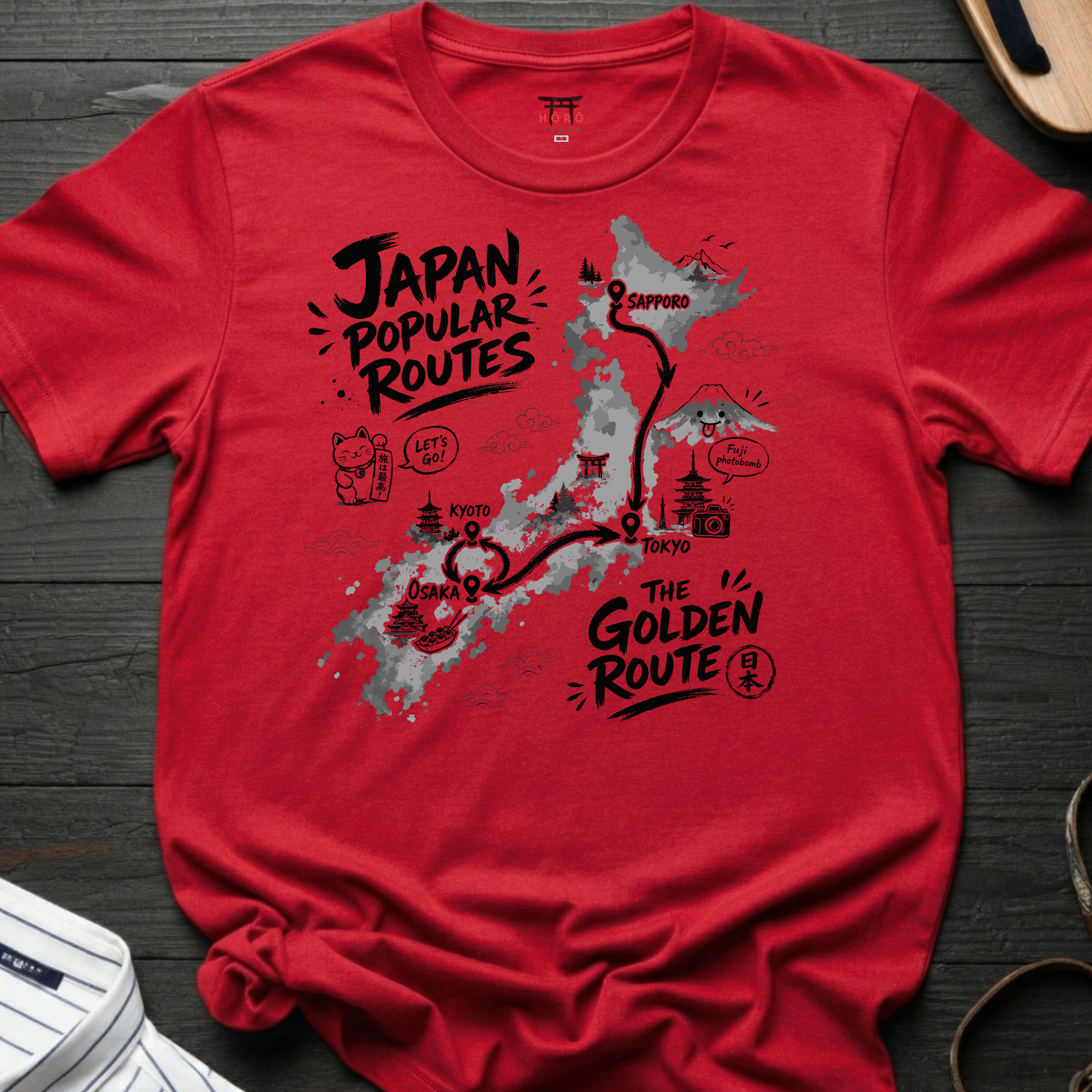 Japan Golden Route T-Shirt