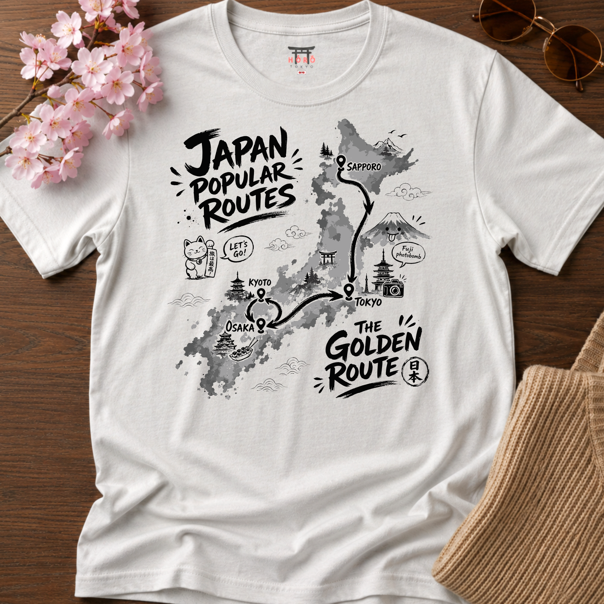 Japan Golden Route T-Shirt