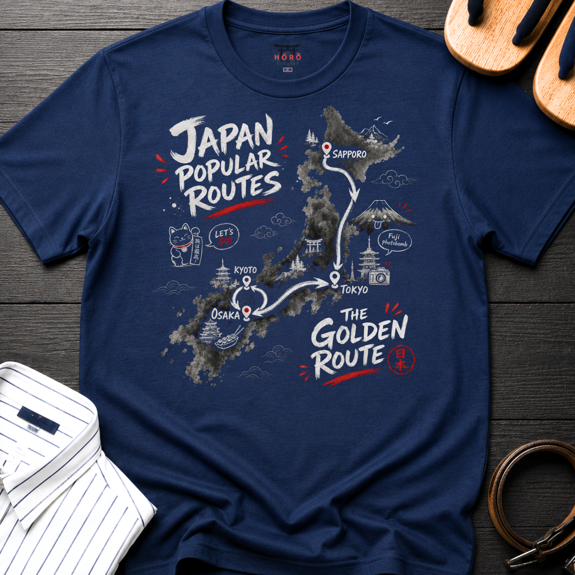 Japan Golden Route T-Shirt