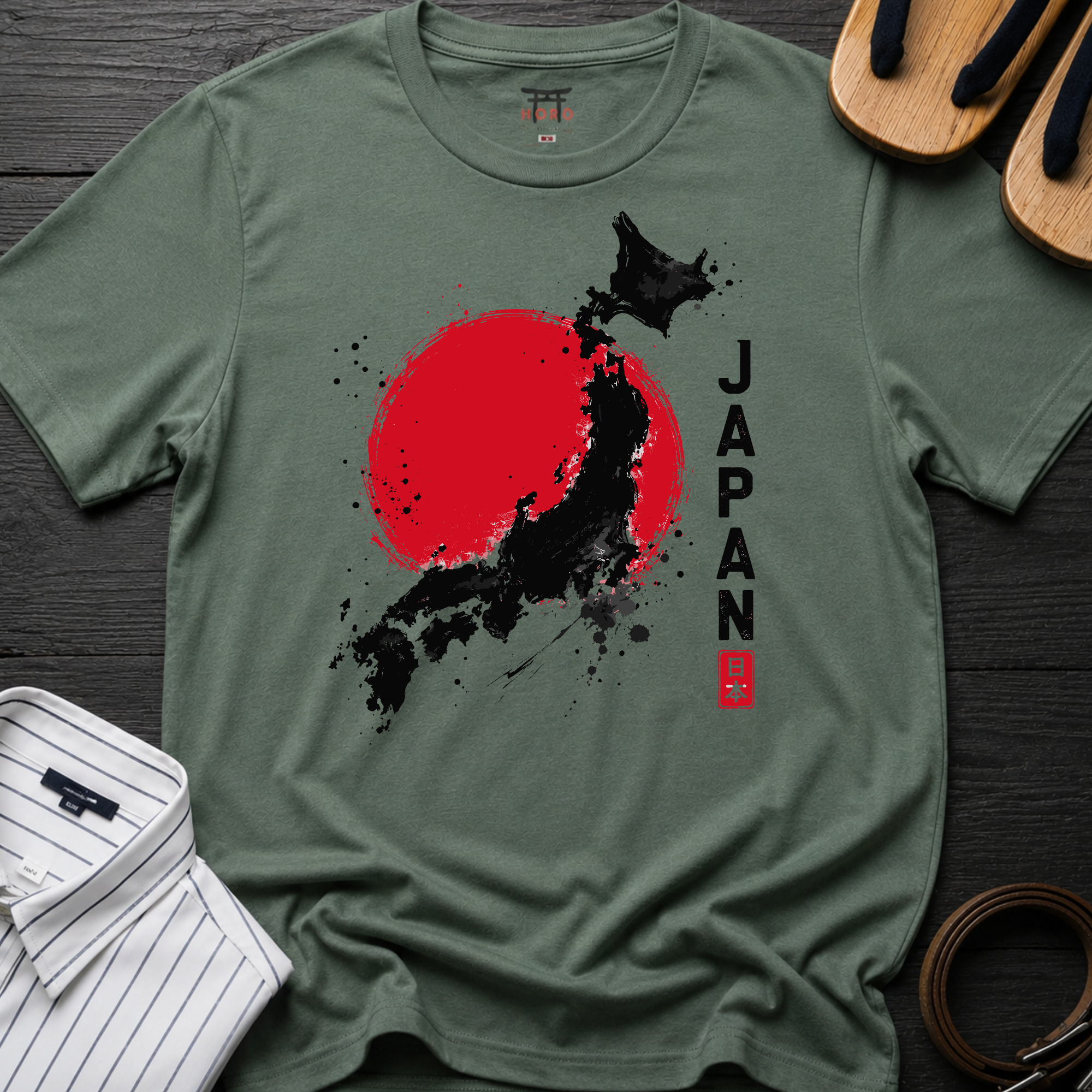Japan Map T-Shirt
