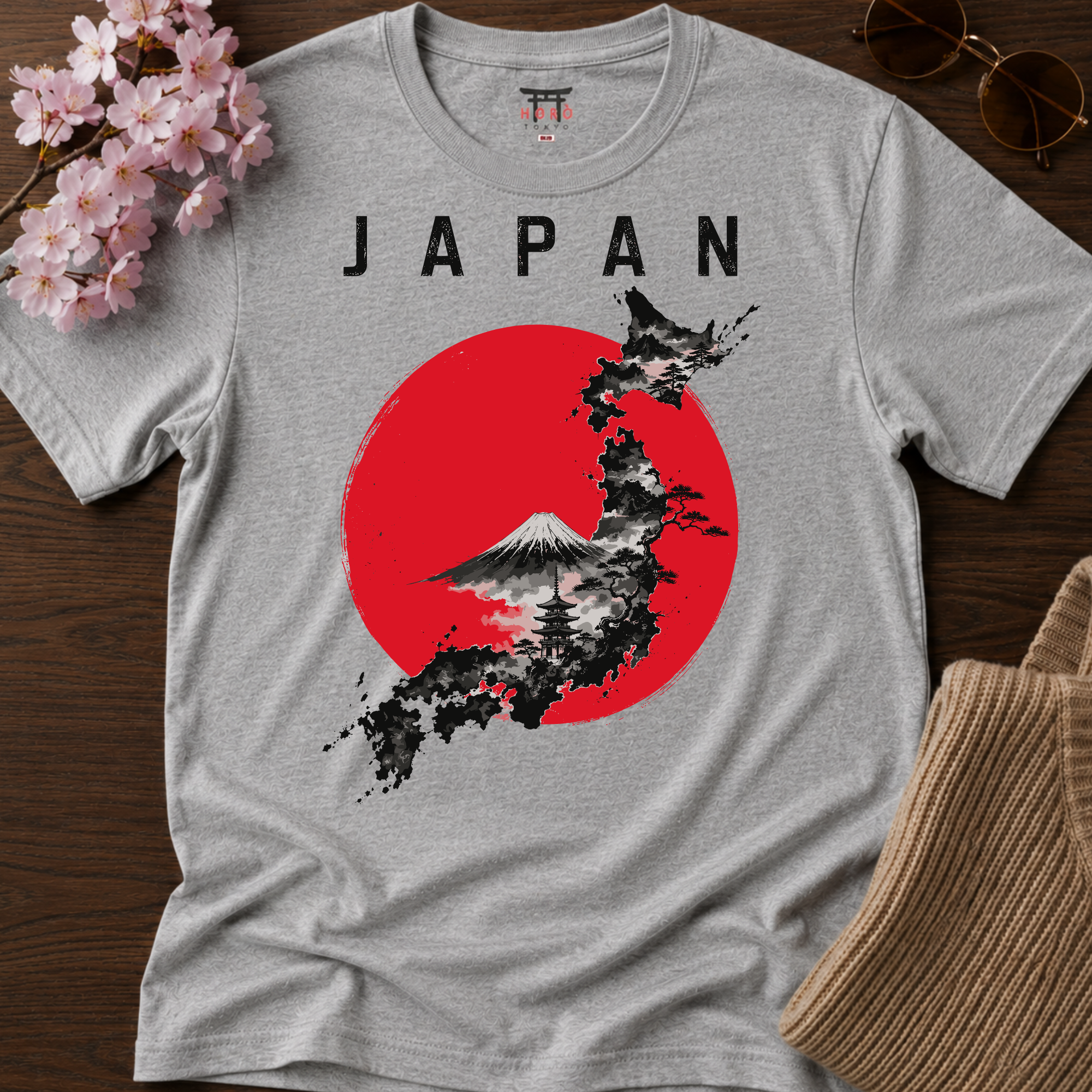 Japan Rising T-Shirt