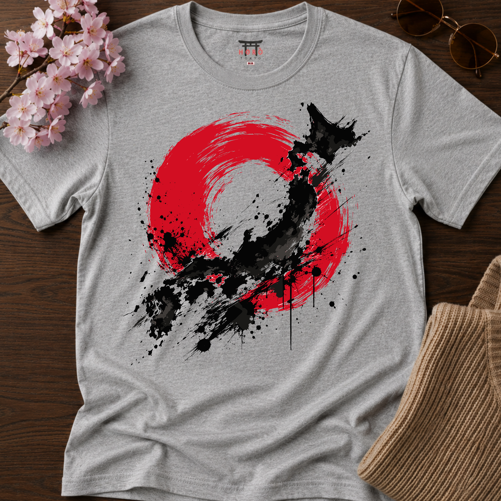 Red Stroke Japan T-Shirt