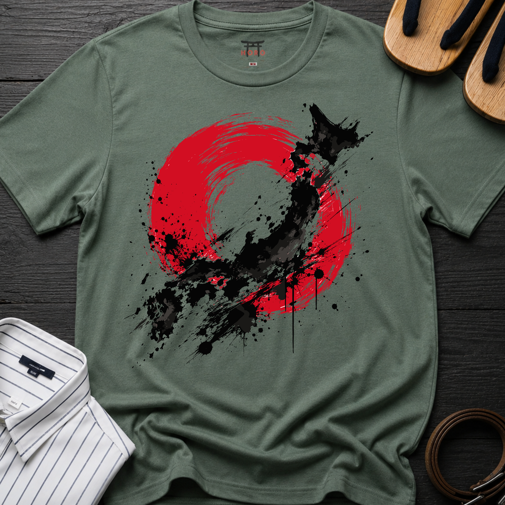 Red Stroke Japan T-Shirt