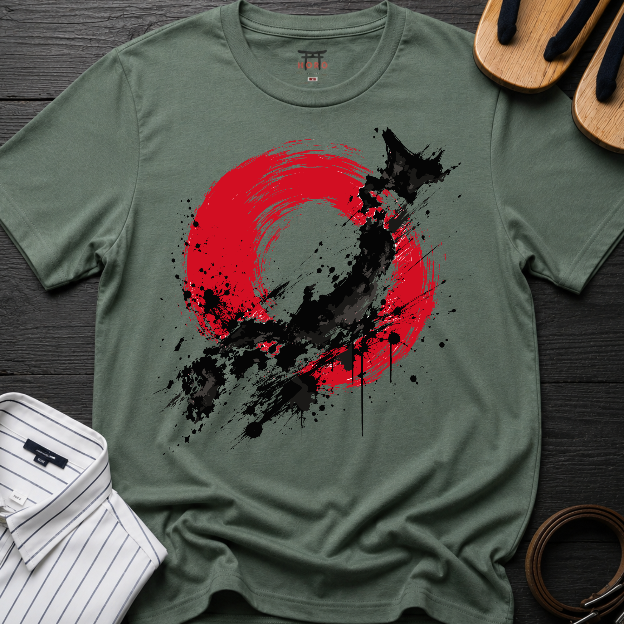 Red Stroke Japan T-Shirt