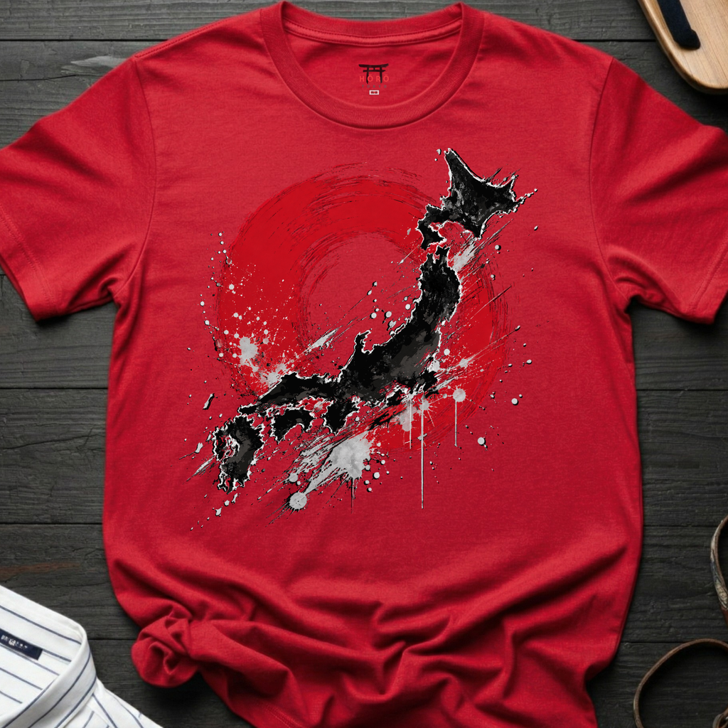 Red Stroke Japan T-Shirt