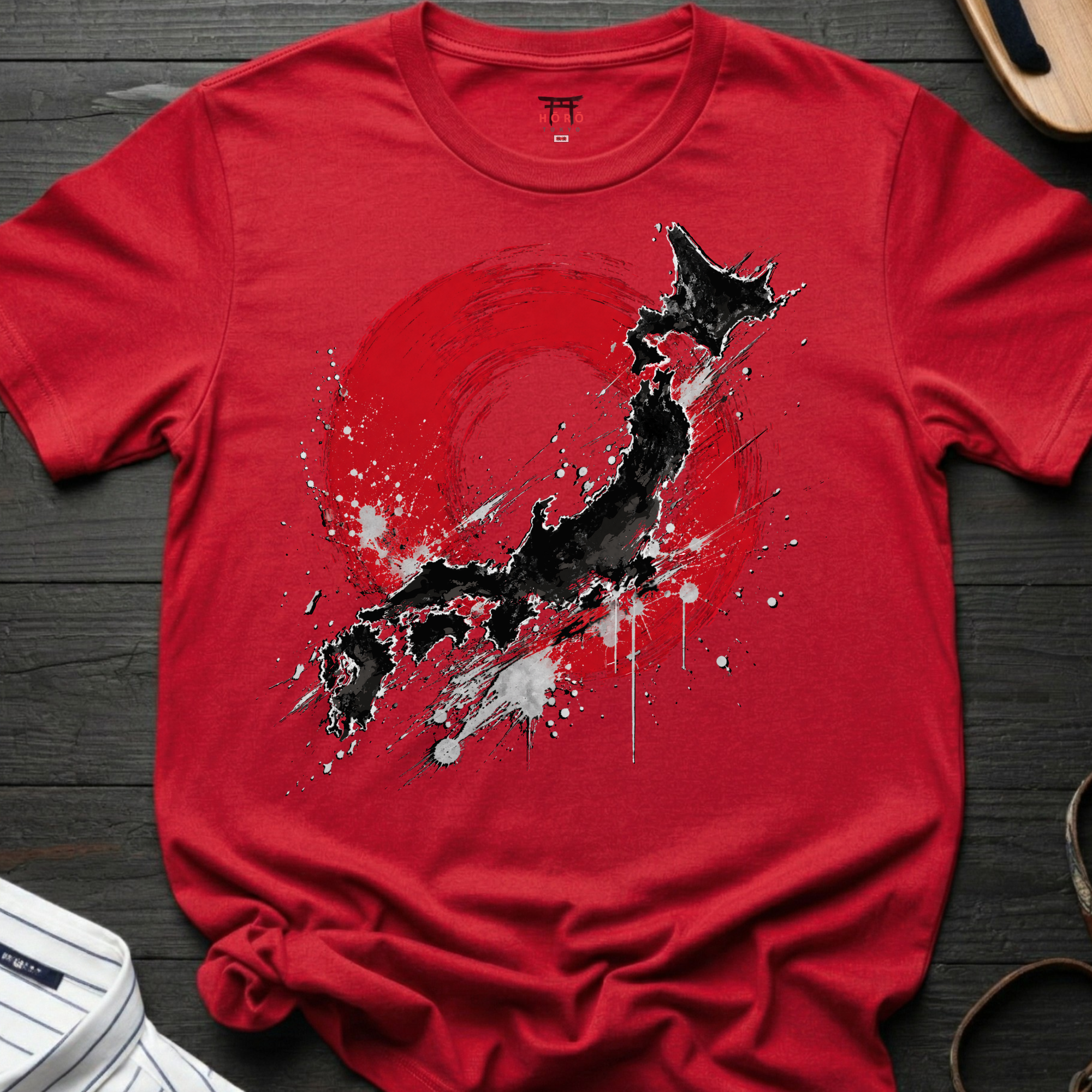 Red Stroke Japan T-Shirt