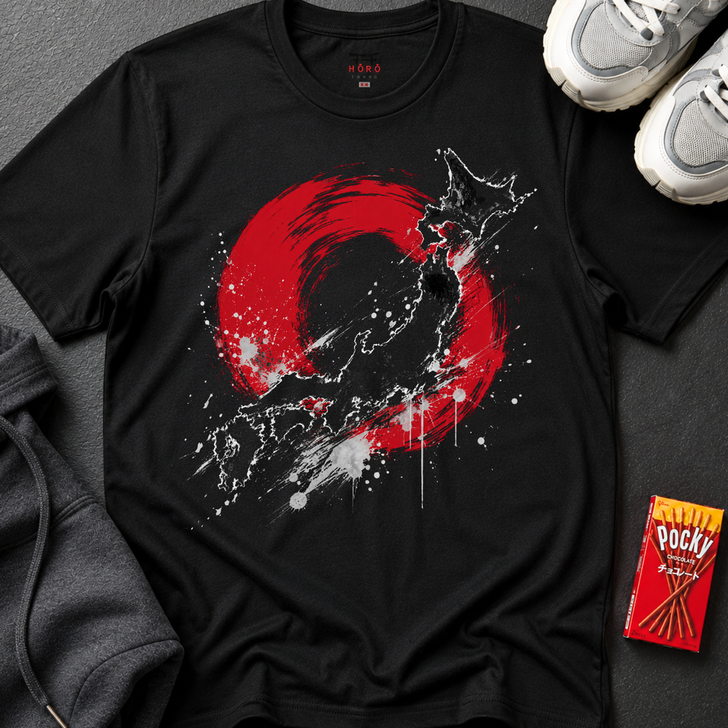 Red Stroke Japan T-Shirt