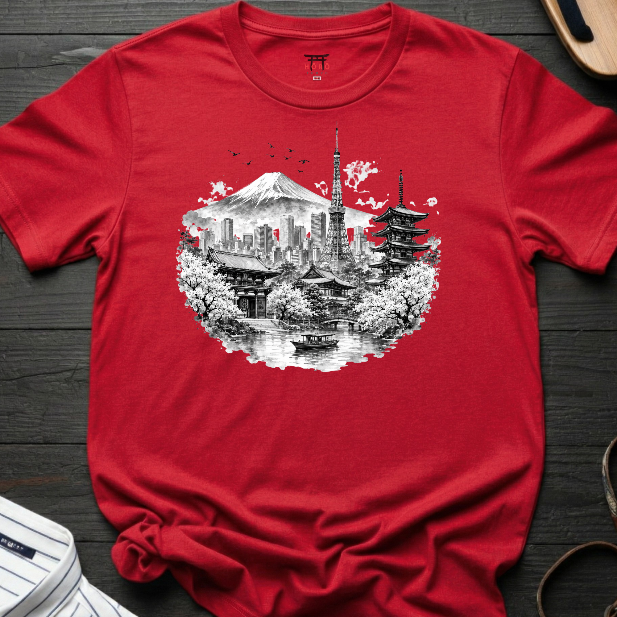 Tokyo Fuji Skyline T-Shirt