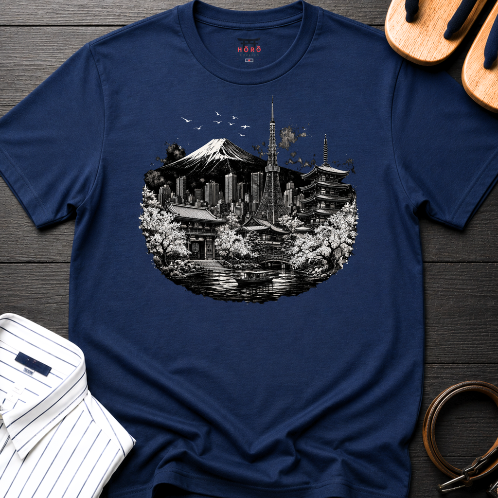 Tokyo Fuji Skyline T-Shirt