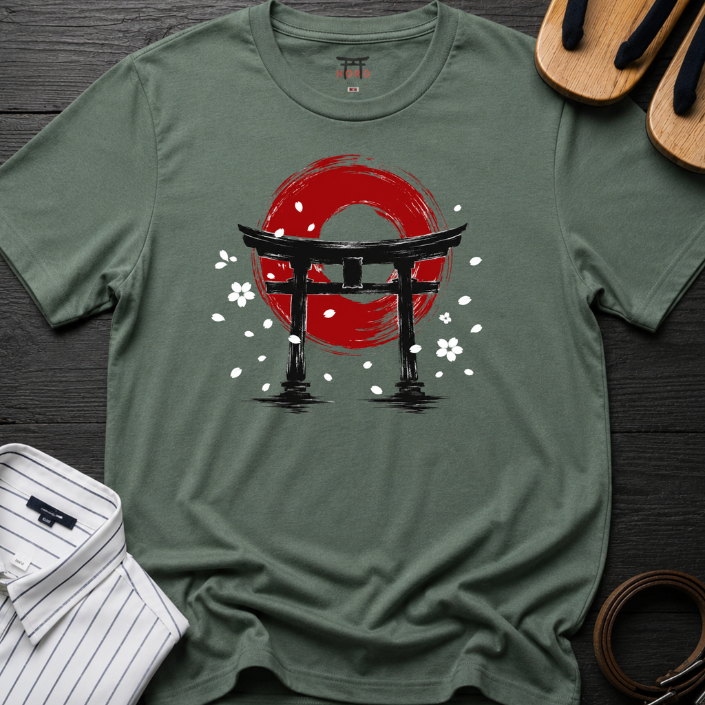 Torii Red Sun T-Shirt