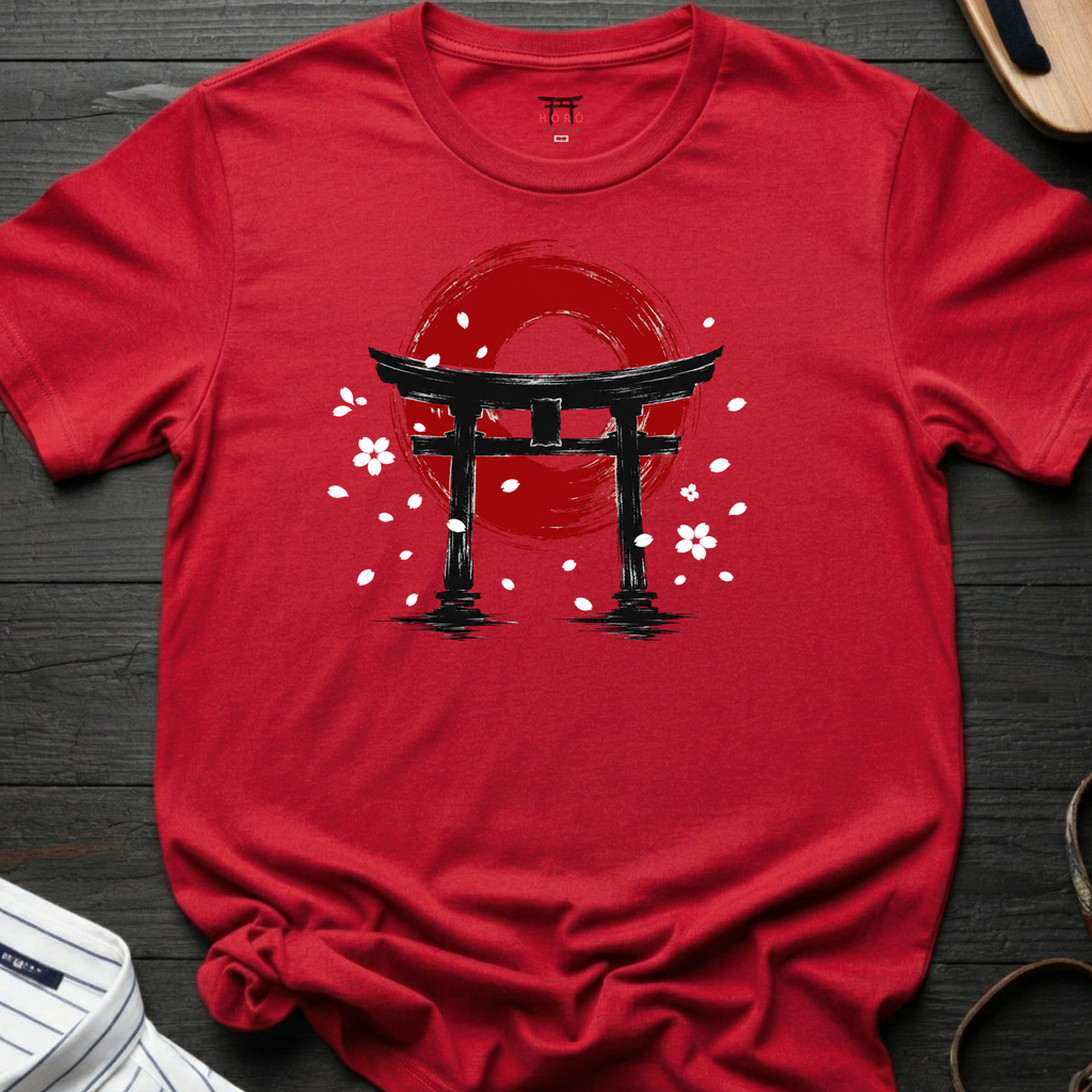Torii Red Sun T-Shirt