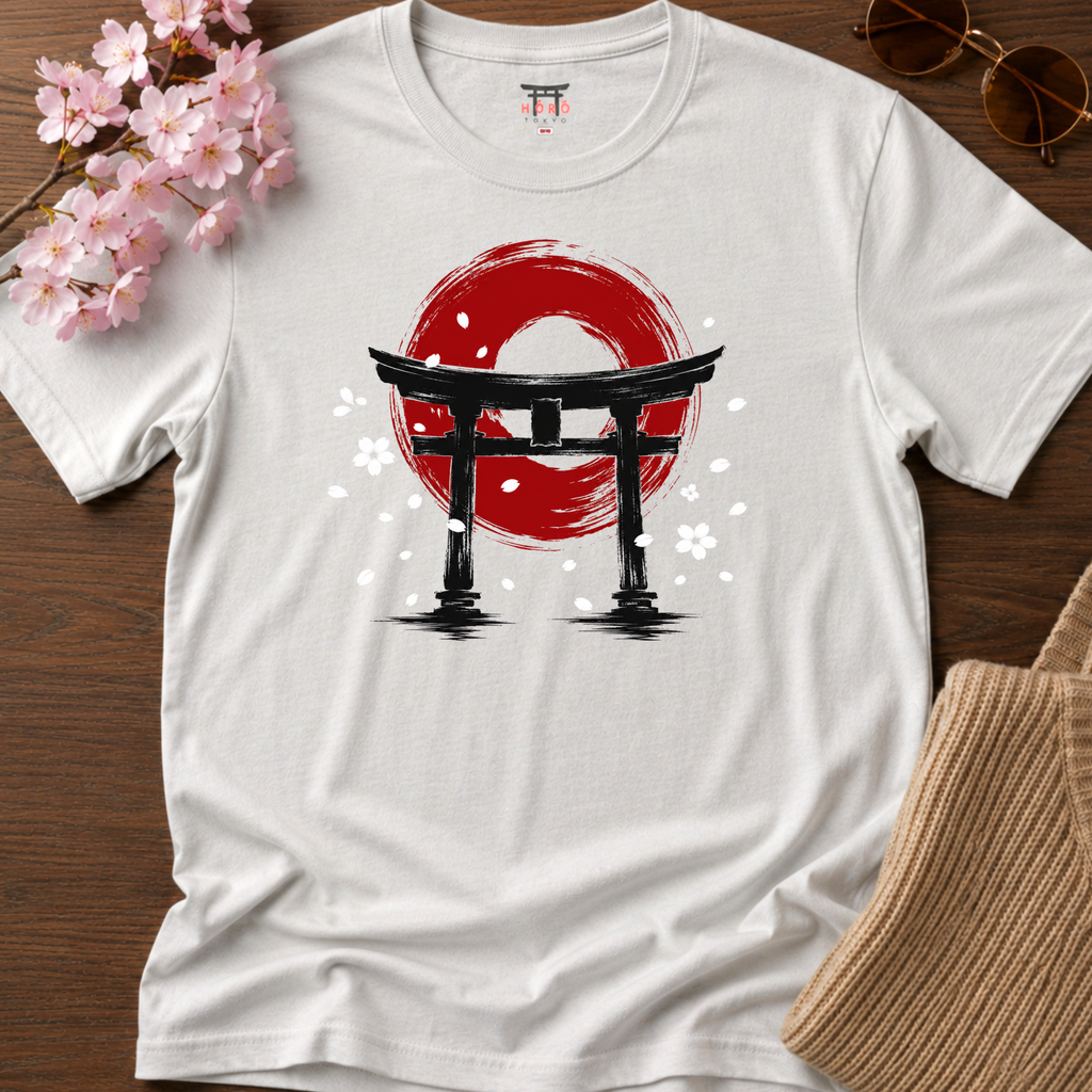 Torii Red Sun T-Shirt