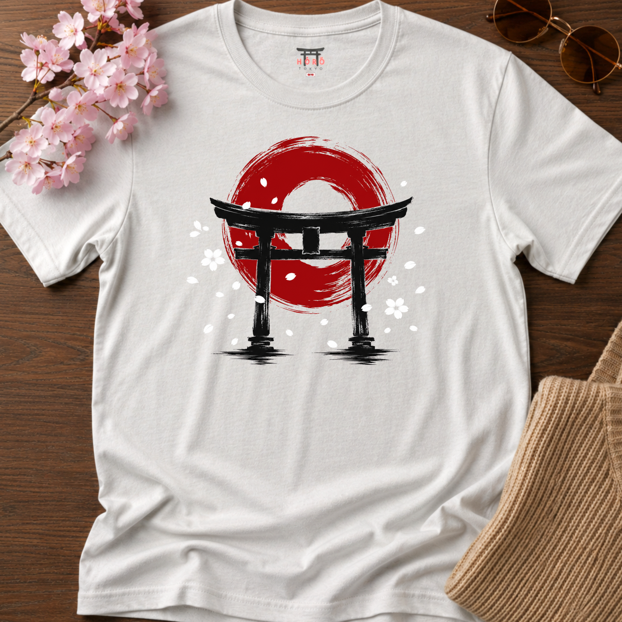 Torii Red Sun T-Shirt