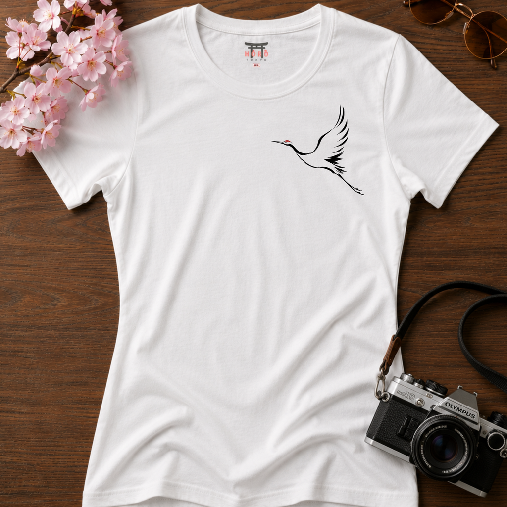 Crane Sketch T-Shirt