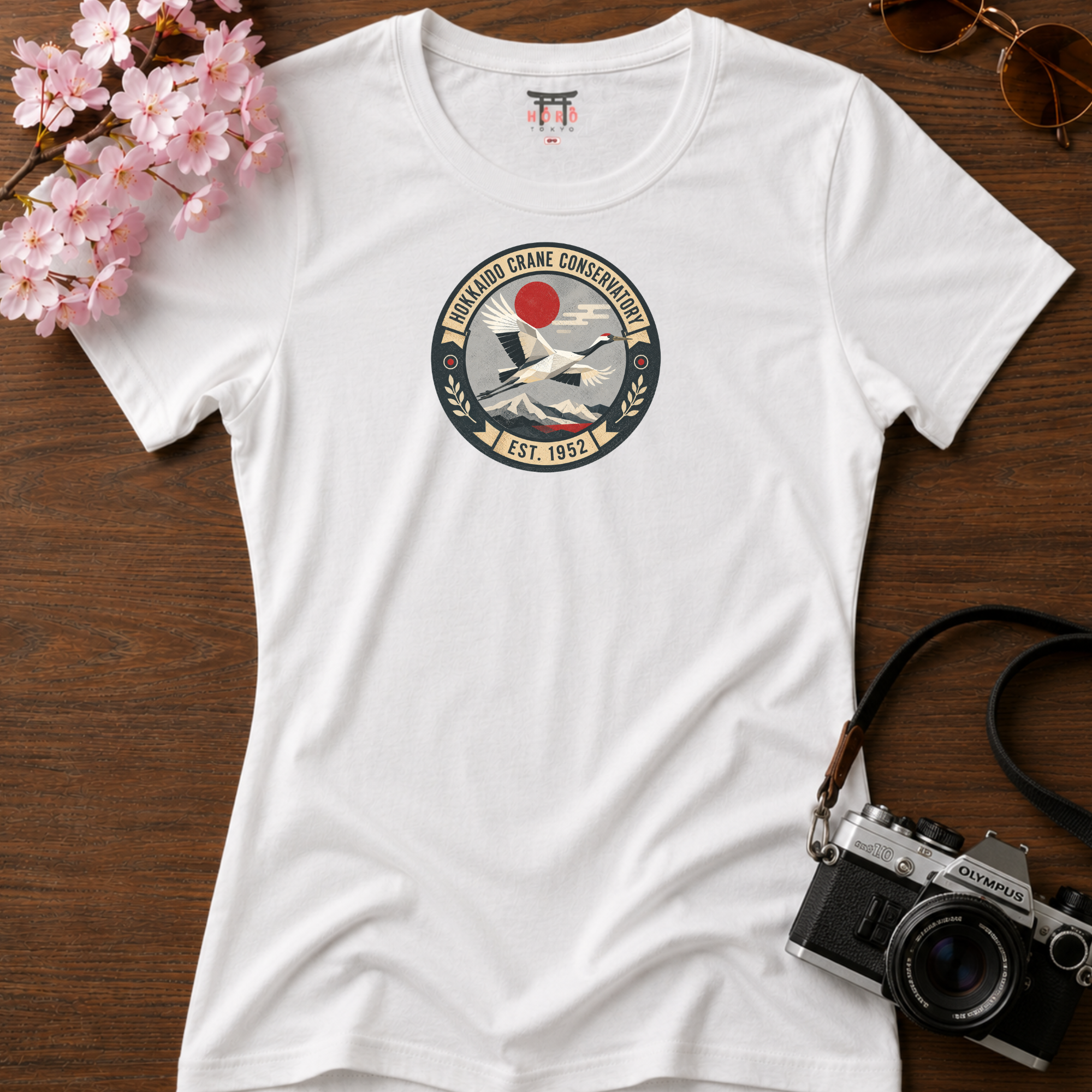 Hokkaido Crane Conservatory T-Shirt