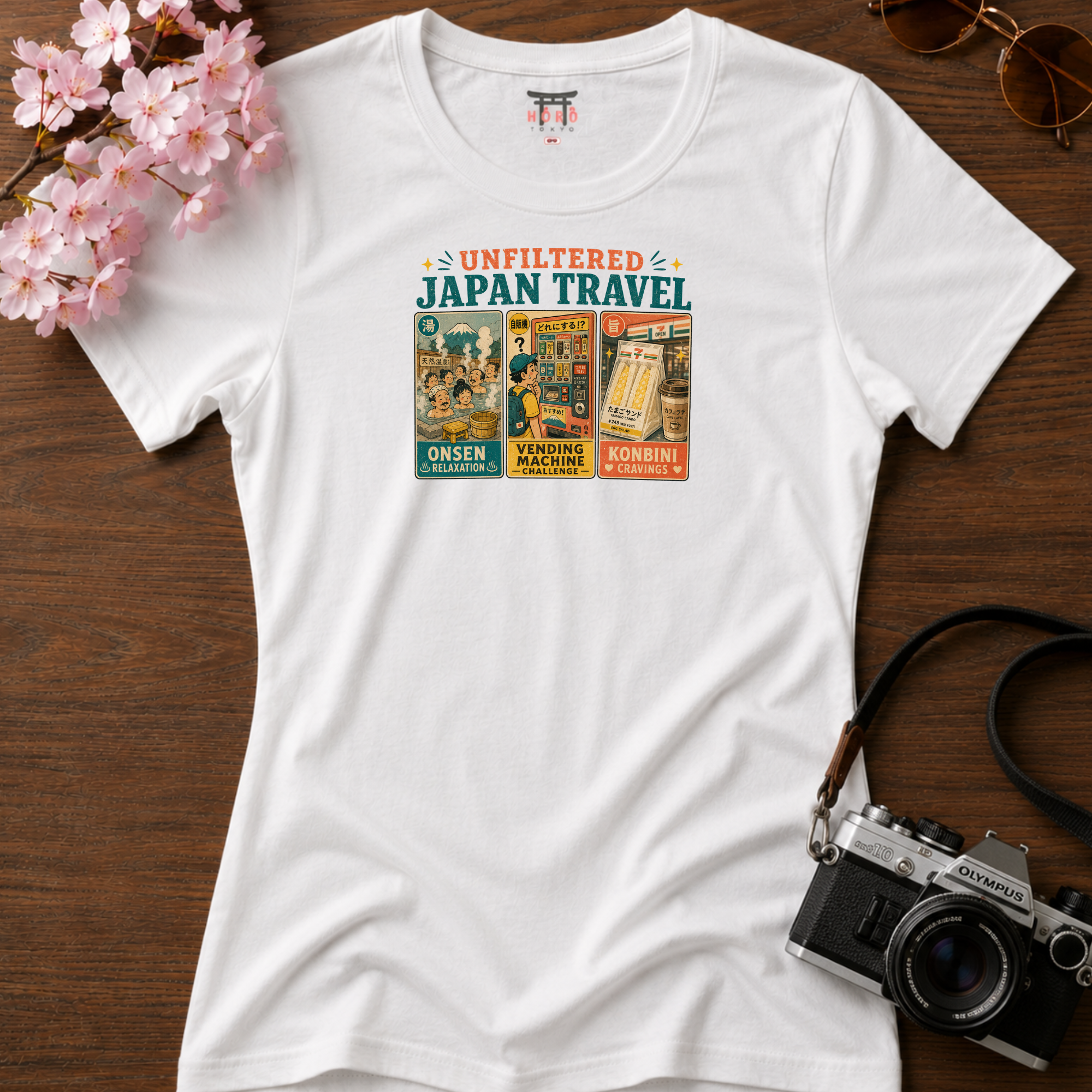 Unfiltered Japan Travel T-Shirt