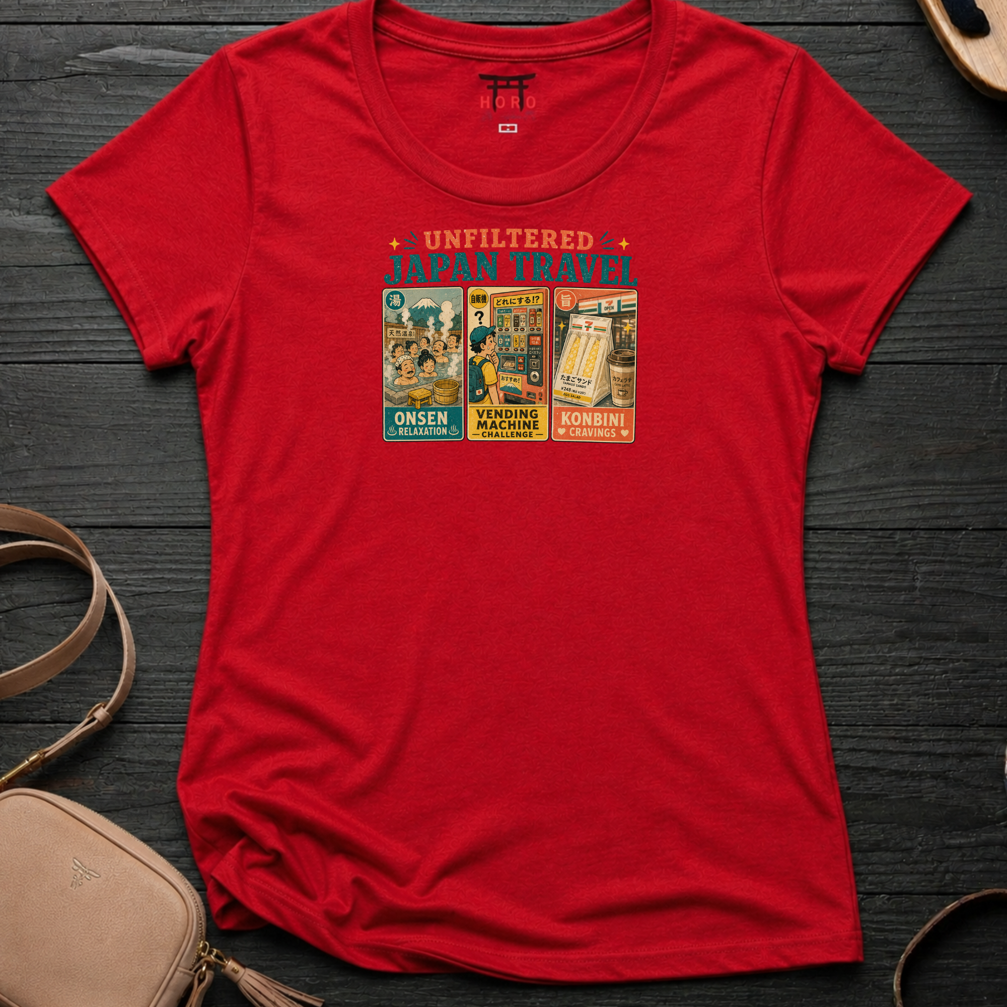 Unfiltered Japan Travel T-Shirt