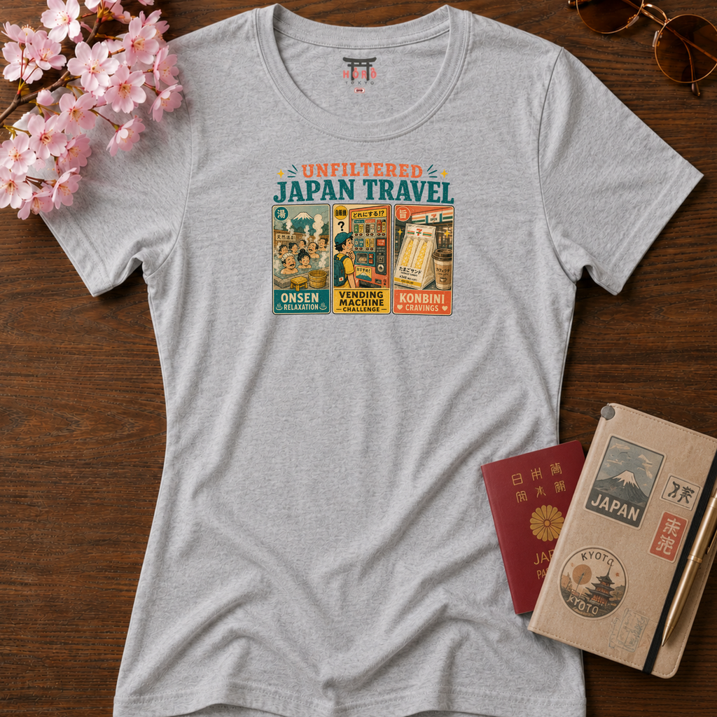 Unfiltered Japan Travel T-Shirt