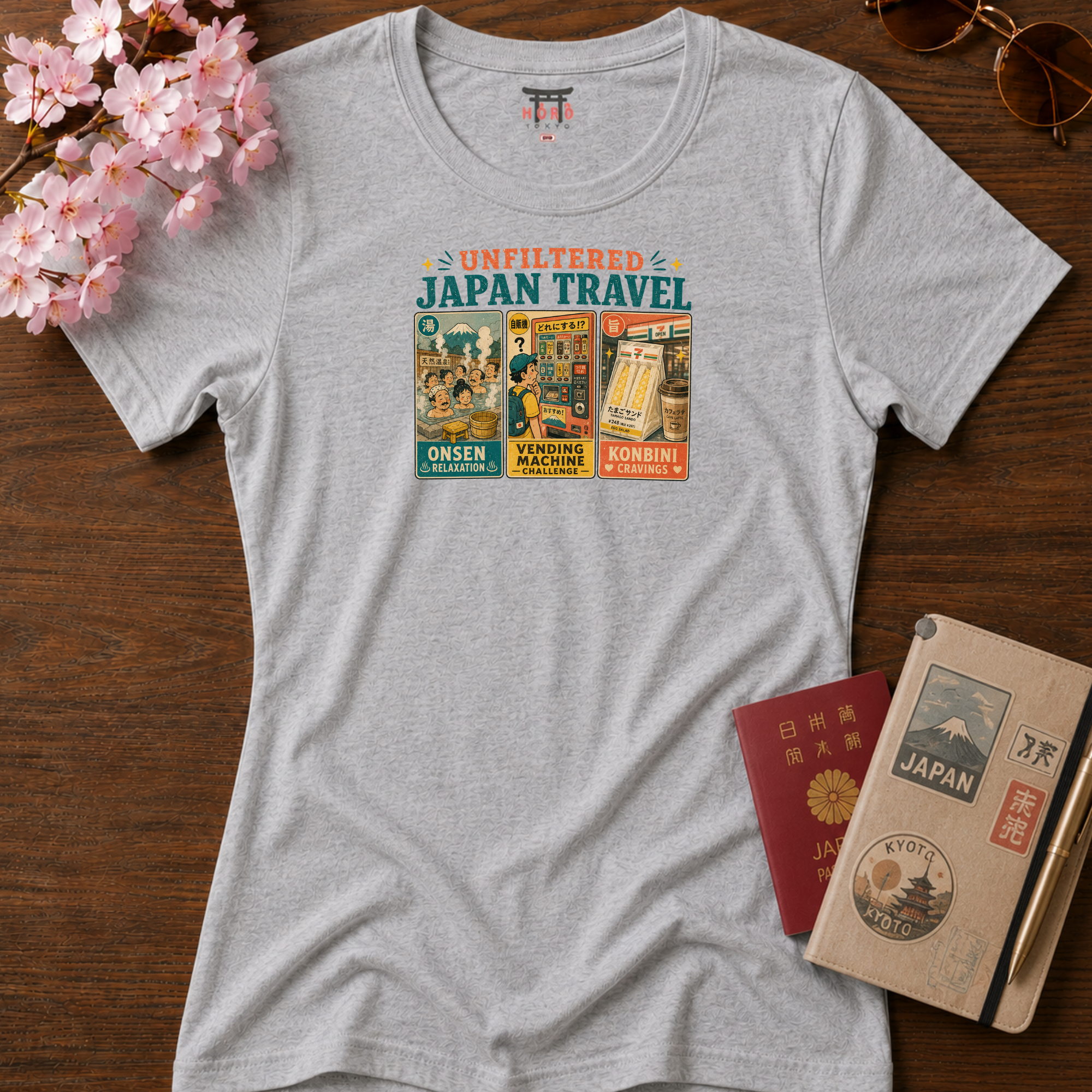 Unfiltered Japan Travel T-Shirt