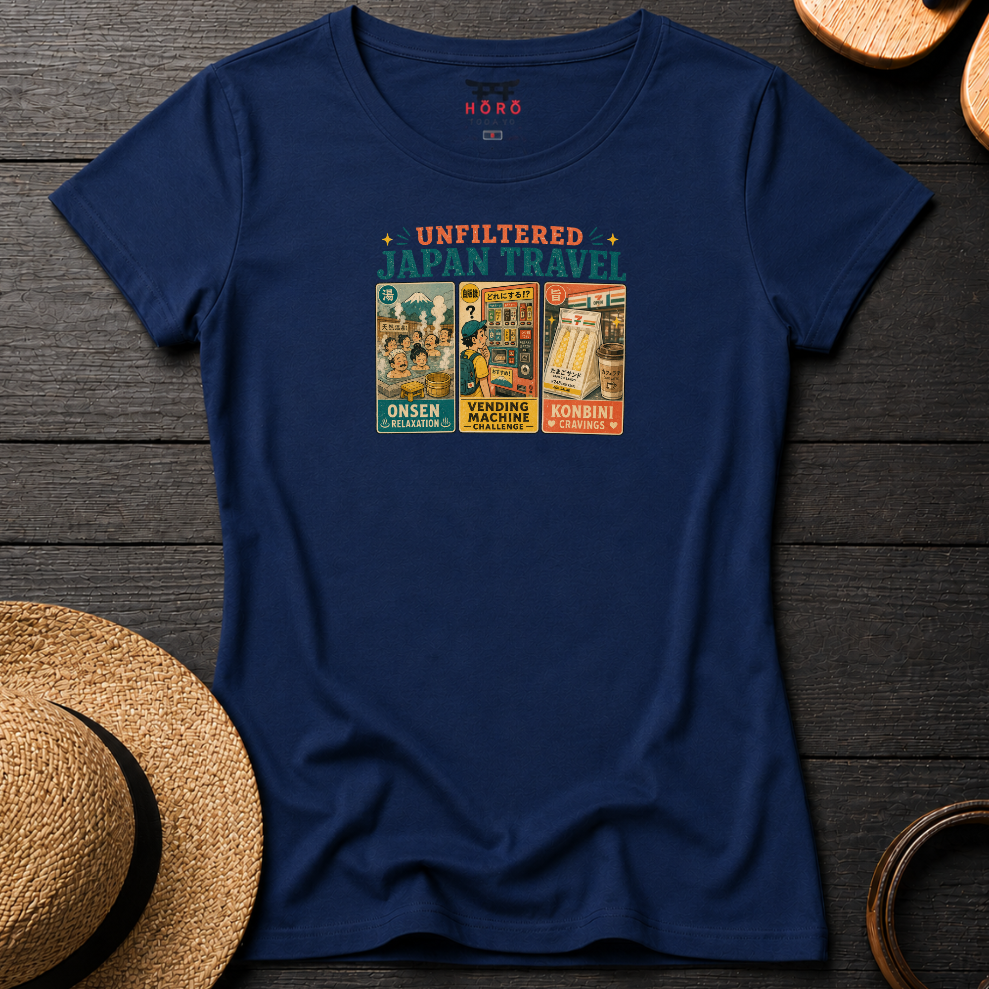 Unfiltered Japan Travel T-Shirt