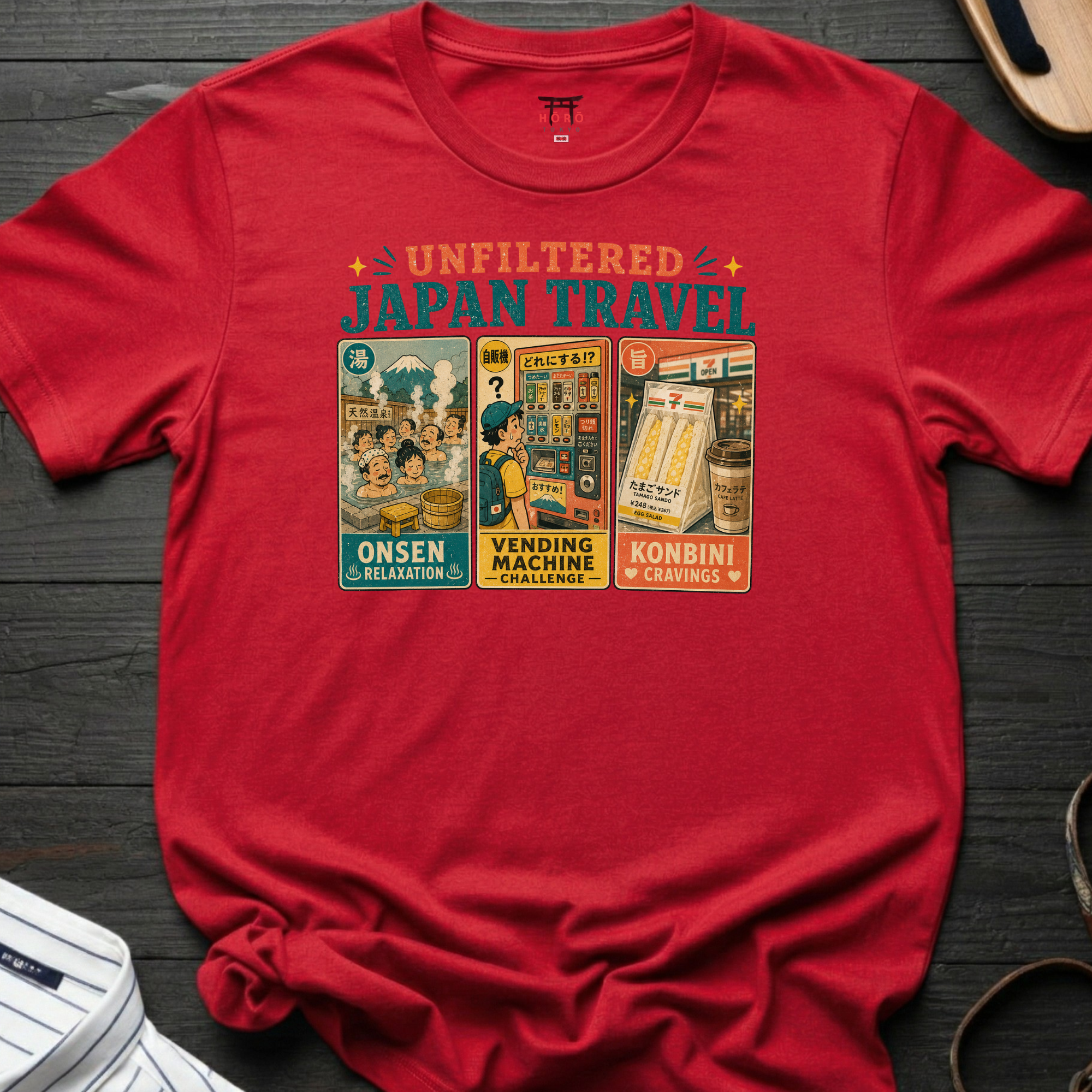 Unfiltered Japan Travel T-Shirt