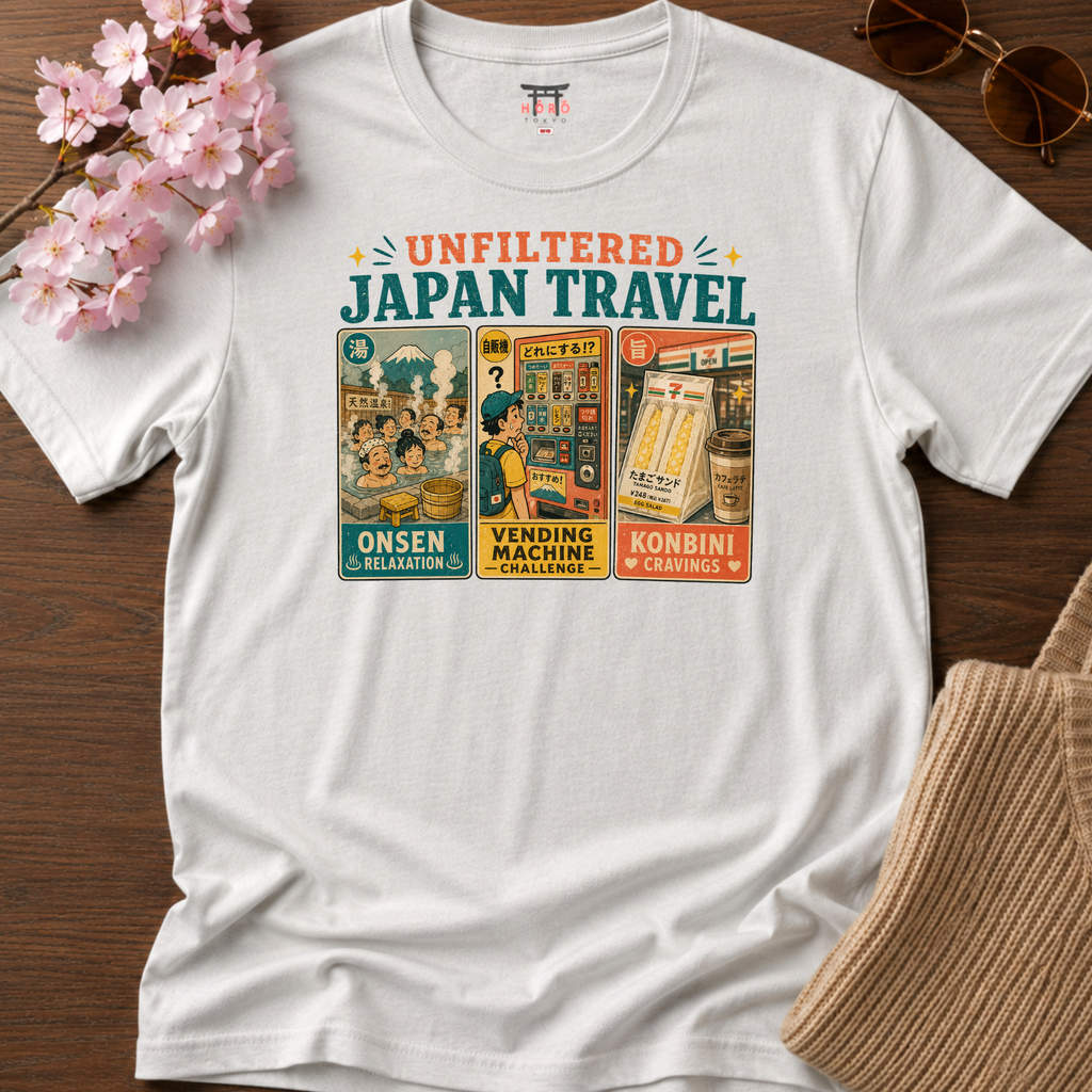 Unfiltered Japan Travel T-Shirt