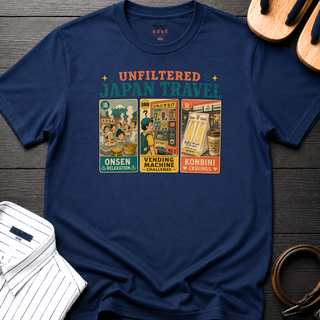 Unfiltered Japan Travel T-Shirt