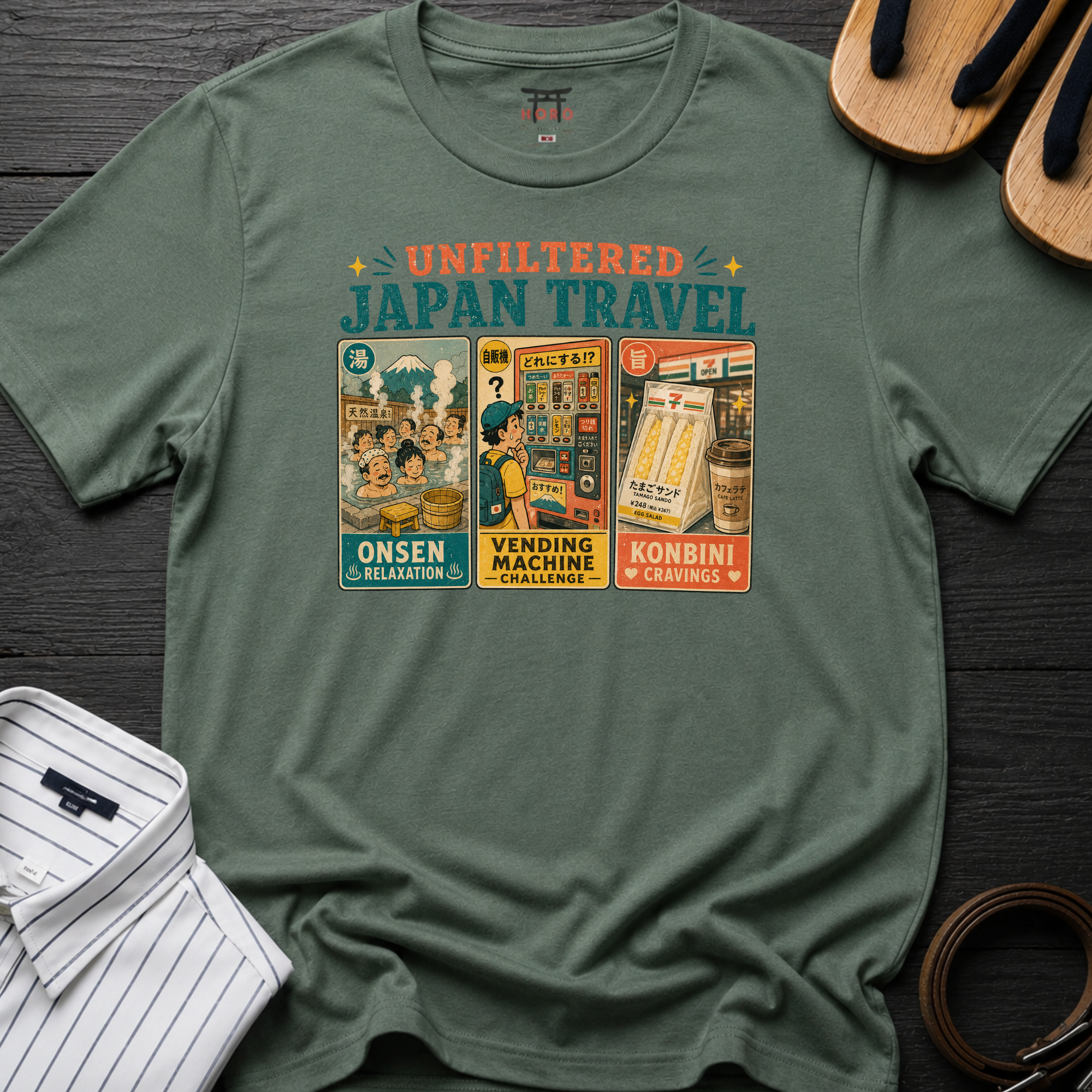 Unfiltered Japan Travel T-Shirt