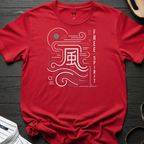 Free Spirit Typography T-Shirt