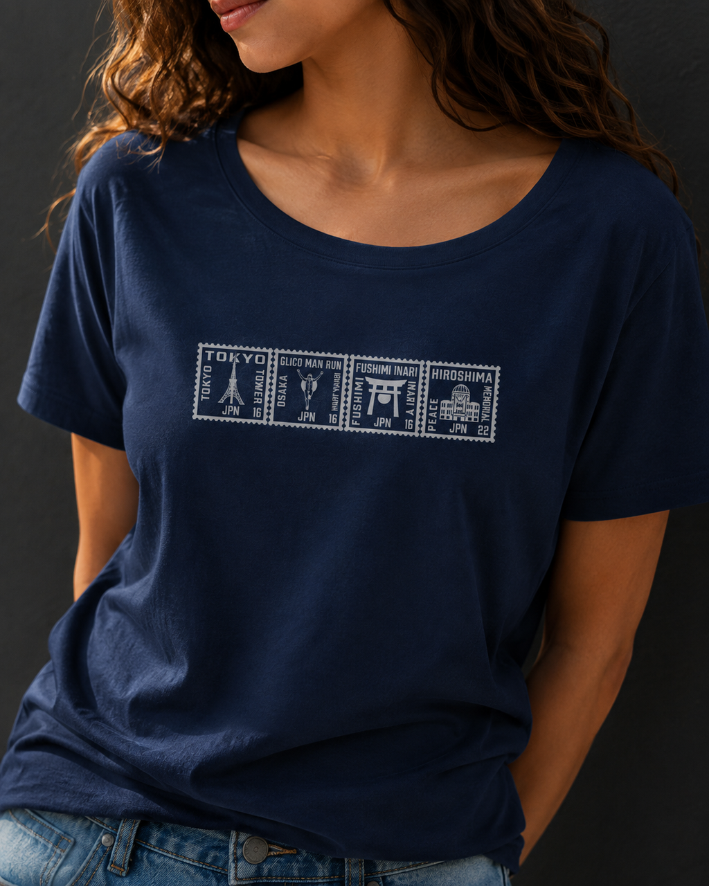 City Icons Stamps T-Shirt