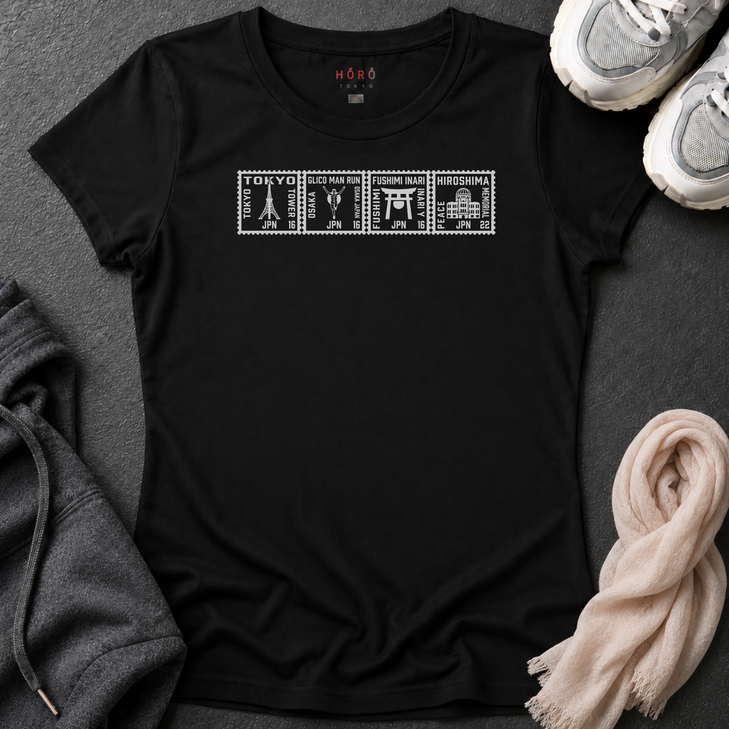 City Icons Stamps T-Shirt